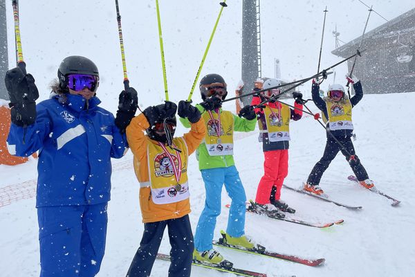 Skirennen beim Kinderskikurs - Ski- & Snowboardschule Alpbach Aktiv